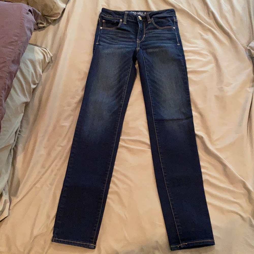 American eagle skinny jeans. Size 00. EUC.